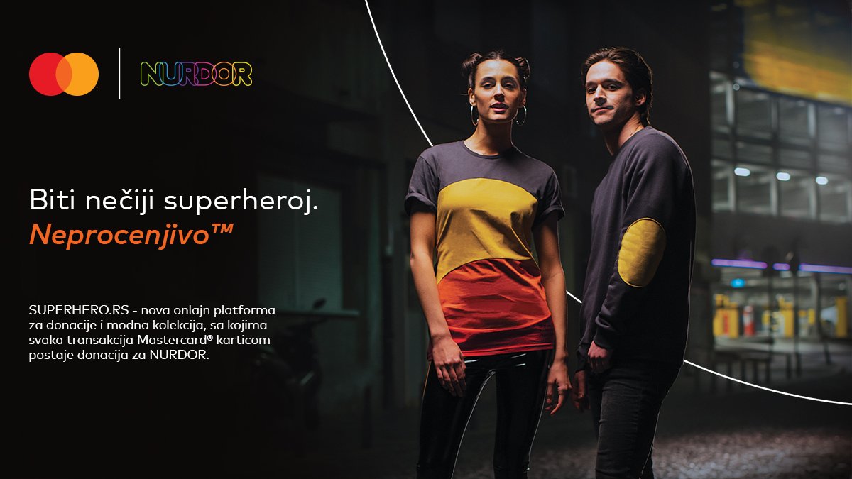 Predstavljamo vam SUPERHERO.RS by NURDOR - novu platformu za donacije i potpuno novi jedinstven streetwear brend odeće koji će vas učiniti pravim Superherojima! Posetite našu platformu i poručite superherojske moći, samo požurite, količine su za sada ograničene 💪🏼😉