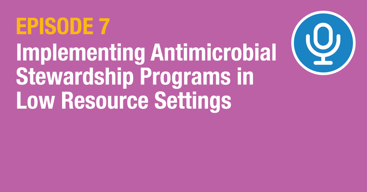 Our #OpenAccess podcast “Implementing Antimicrobial Stewardship Programs in Resource Limited Settings” is available now! Listen to the discussion of the importance of ASPs, including successes/obstacles in LMIC ft Dr. Gabriel Levy Hara and @AngPharmID #AMR ow.ly/ttkp50HaUaF