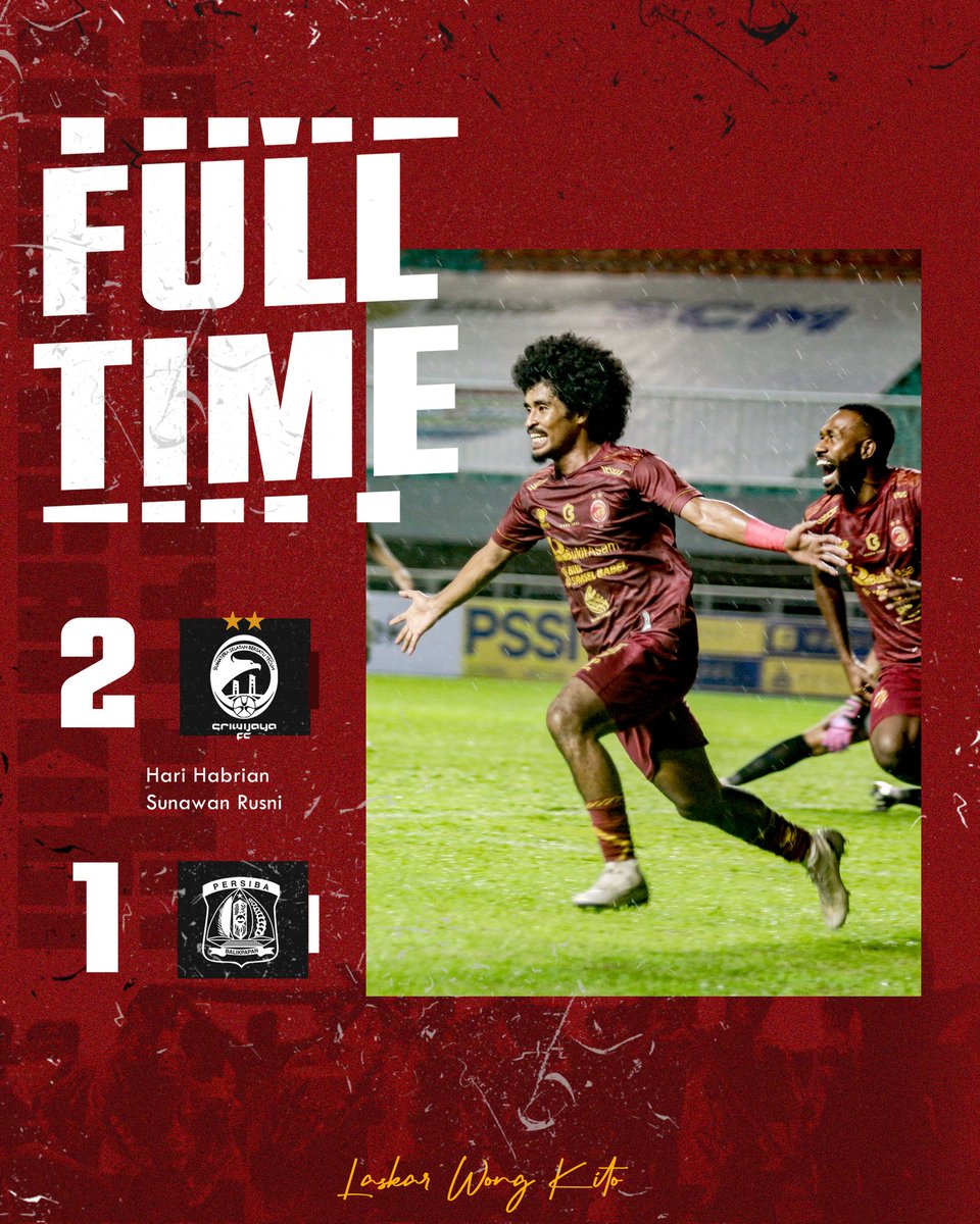 Alhamdulillah.
Tiga poin perdana di Babak 8 Besar
Liga 2 Indonesia Tahun 2021.