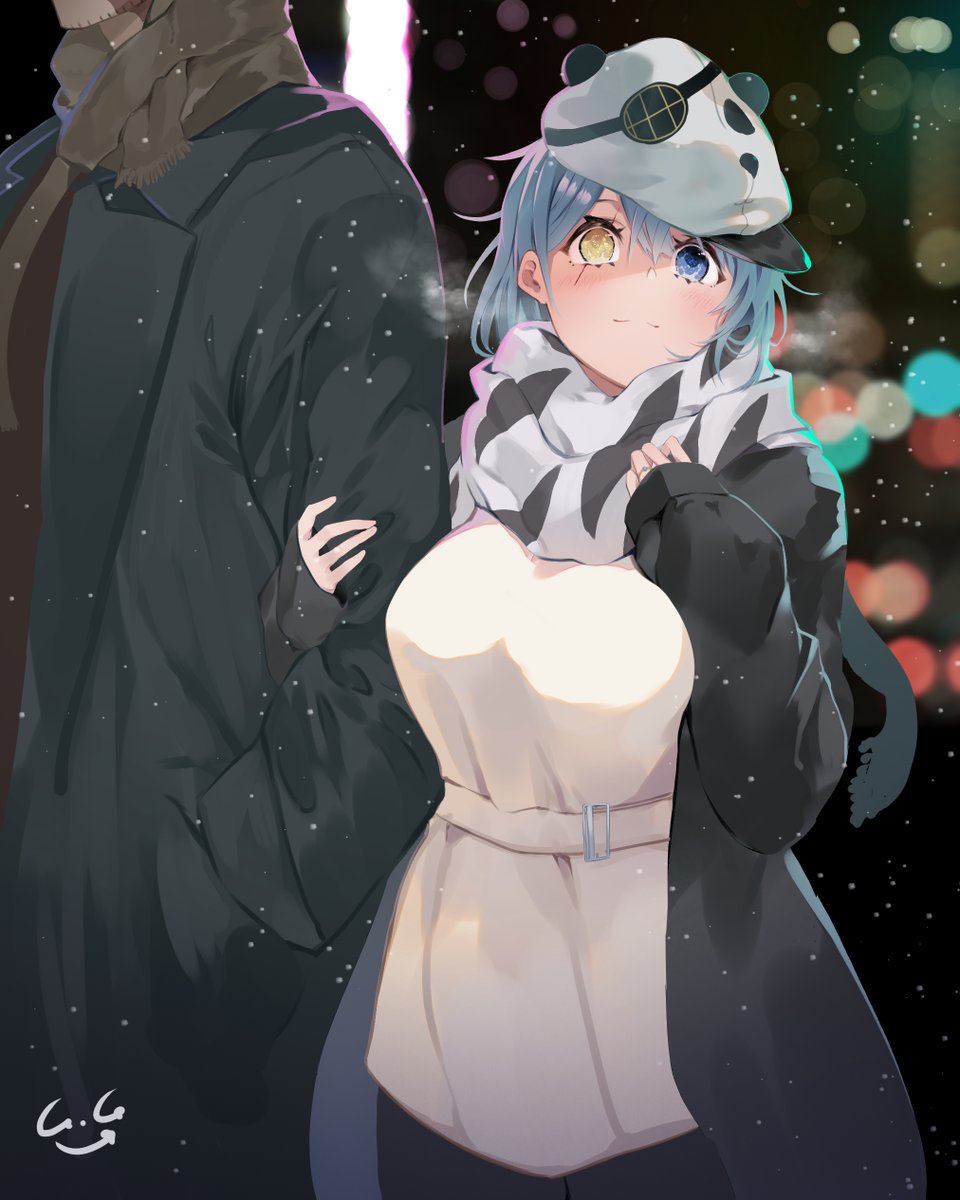 木曾(艦これ) 「遅れました誕生日デート木曾たゃんどす 」|げげさんのイラスト
