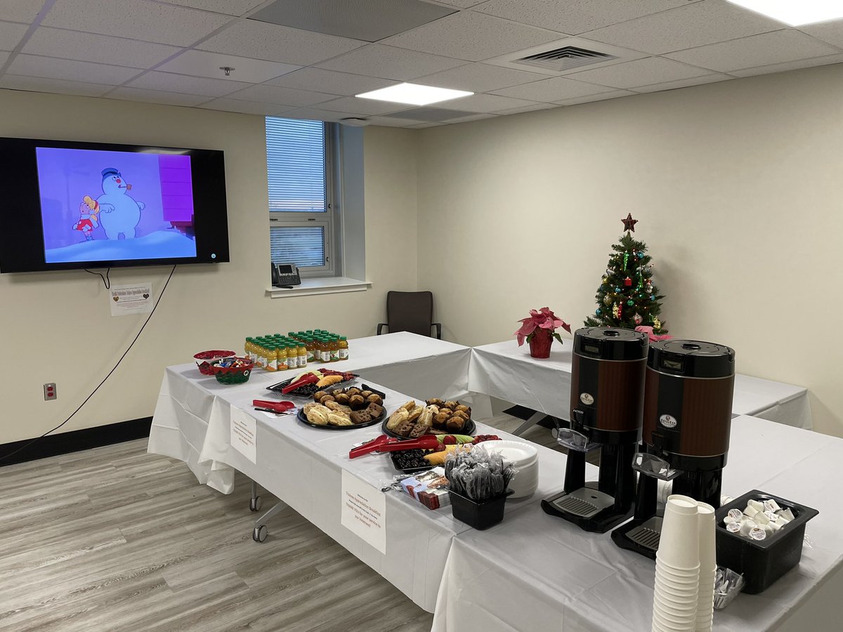 Frank Weigel (@fabfrankdo) on Twitter photo feeling the holiday spirit at the VA! Health Professions Trainee appreciation breakfast, perfectly complimented by Christmas movies <a href="/aliachisty/">aliachisty (she/her)</a> <a href="/PennStIMchiefs/">Penn State Internal Medicine Residency Program</a> feeling the holiday spirit at the VA! Health Professions Trainee appreciation breakfast, perfectly complimented by Christmas movies <a href="/aliachisty/">aliachisty (she/her)</a> <a href="/PennStIMchiefs/">Penn State Internal Medicine Residency Program</a>