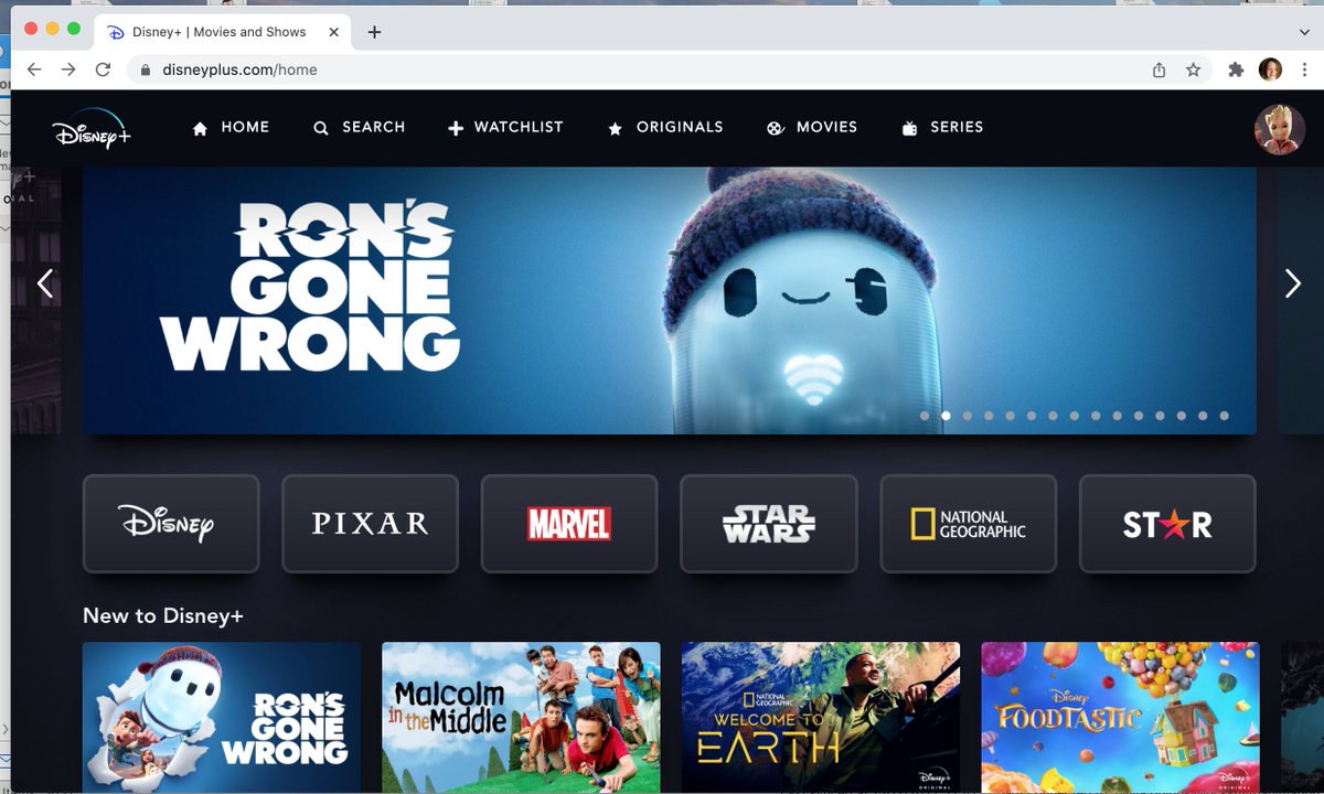 #RonsGoneWrong is on Disney+ now y'all!!