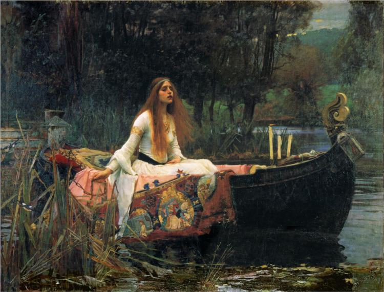 arteaIdia's tweet photo. "The Lady of Shalott" (1888), John William Waterhouse (UK) - Romanticismo https://t.co/g9N1gFdPEs