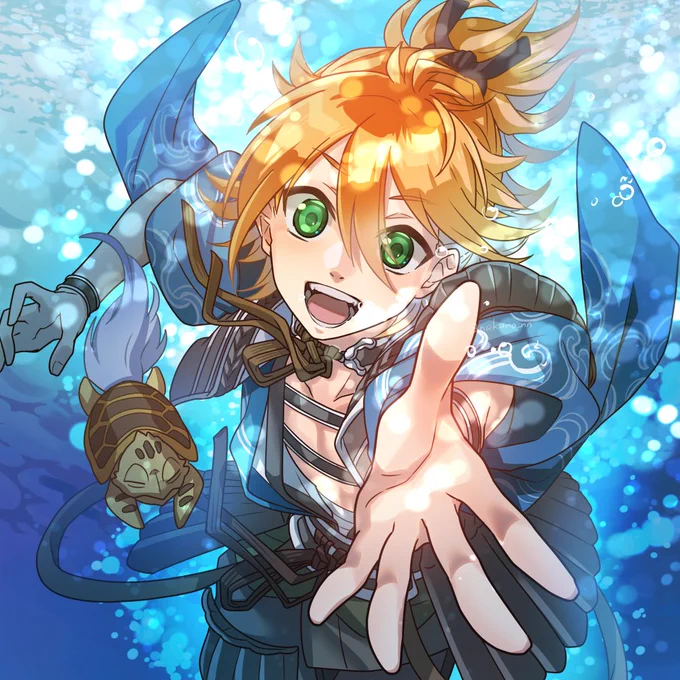 #今年も残りわずかなのでお気に入りの4枚を貼る
時間をかけて描いたイラストをメインに選びました～。ここおぼ感想絵は初日配信後のが紫ので山吹のやつが千秋楽後に描いたやつなので自分のここおぼに対する心境の変化って感じでおもしろいなって思う。 