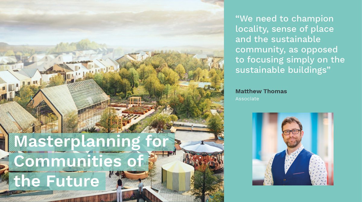 HLMArchitects's tweet photo. How can we achieve sustainable communities?

@garabaldi_78 Matthew Thomas considers how the twenty-minute town concept, combined with recognising the uniqueness of individual communities, can help us strive towards this goal.
Find out more below:
https://t.co/gpLAyjgOEk https://t.co/PHOIesBhar