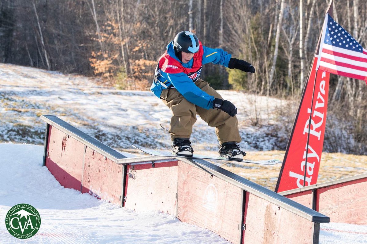 GoCVA's tweet photo. Check out these CVA freestyle snowboard and freeski athletes who busted out some impressive tricks at the Rail Jam last Sunday at Sunday River. @usasa_mainemountain @sundayriverparks @sundayriver @usasasnow #gocva #railjam #railjams #freestyle #freestylesnowboarding #freeski https://t.co/oe8YsgLU99