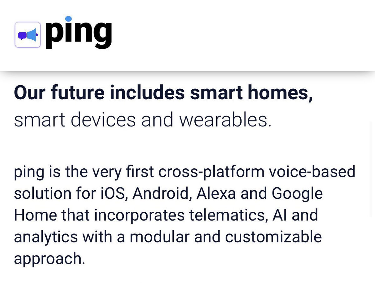pingloud's tweet photo. ping is built to fit your business:
✔️ #Fleets
✔️ #InsuranceProviders
✔️ #StreamingAudio
✔️ #WirelessProviders
✔️ #Gig & #Delivery
✔️ #FitnessApps
✔️ and more.
Wherever you are, whatever you’re doing, ping keeps you safe, legal and productive.
The future is VOICE. 📢 https://t.co/nK8CpGWei4