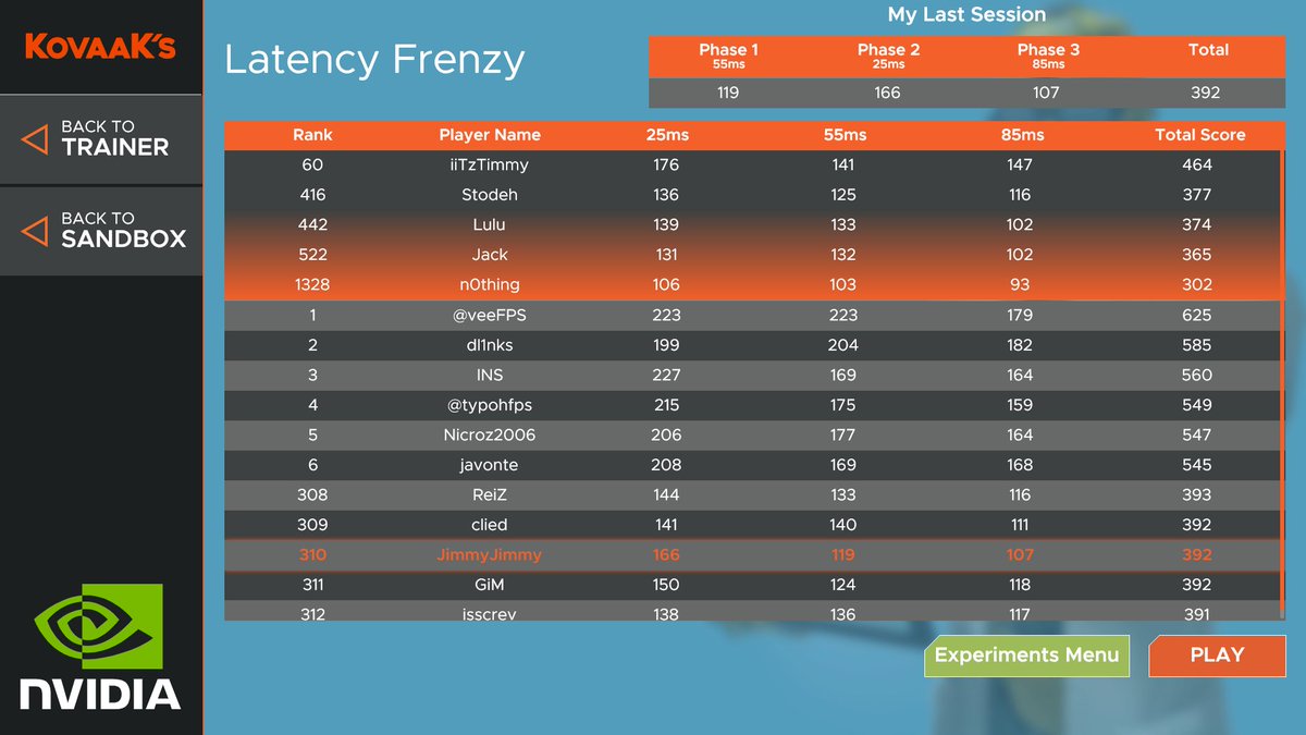 JimmyJimmyBTM's tweet photo. #FramesWinGames  great demonstration of latency https://t.co/yHj6qGikVg
