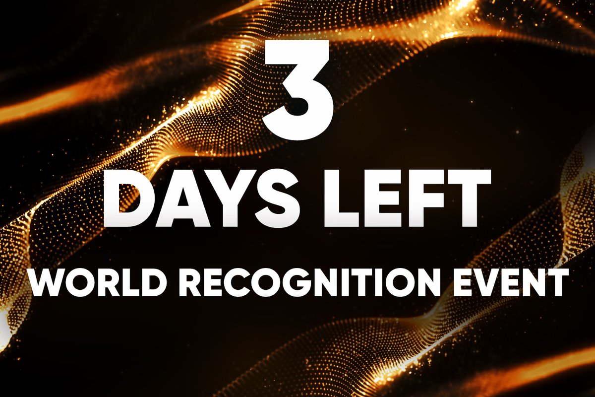 c1_no1's tweet photo. Just three days until the Recognition Event!
Make sure not to miss out on the sensational December Recognition Event by grabbing your tickets today!
https://t.co/b0eYGZBRHG
----
#Crowd1 #Crowd1events #Crowd1live #Crowd12021 #recognition https://t.co/Ij0BIt7dlZ
