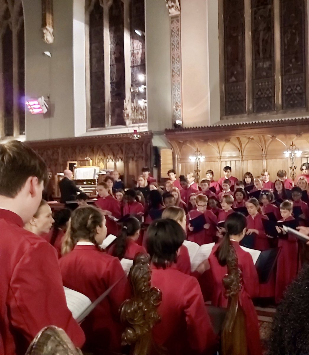 SECMusicSchool's tweet photo. Wonderful singing from the choir and congregation in the Carol Services last week. The choir loved singing @BrittenOfficial @Will_Todd_Music @philipstopford @johnmrutter @bobchilcott and of course, the College Carol, Adeste Fideles #Carols #Choir #Christmas https://t.co/zOlZDDp71s
