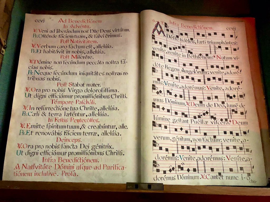 SECMusicSchool's tweet photo. Wonderful singing from the choir and congregation in the Carol Services last week. The choir loved singing @BrittenOfficial @Will_Todd_Music @philipstopford @johnmrutter @bobchilcott and of course, the College Carol, Adeste Fideles #Carols #Choir #Christmas https://t.co/zOlZDDp71s