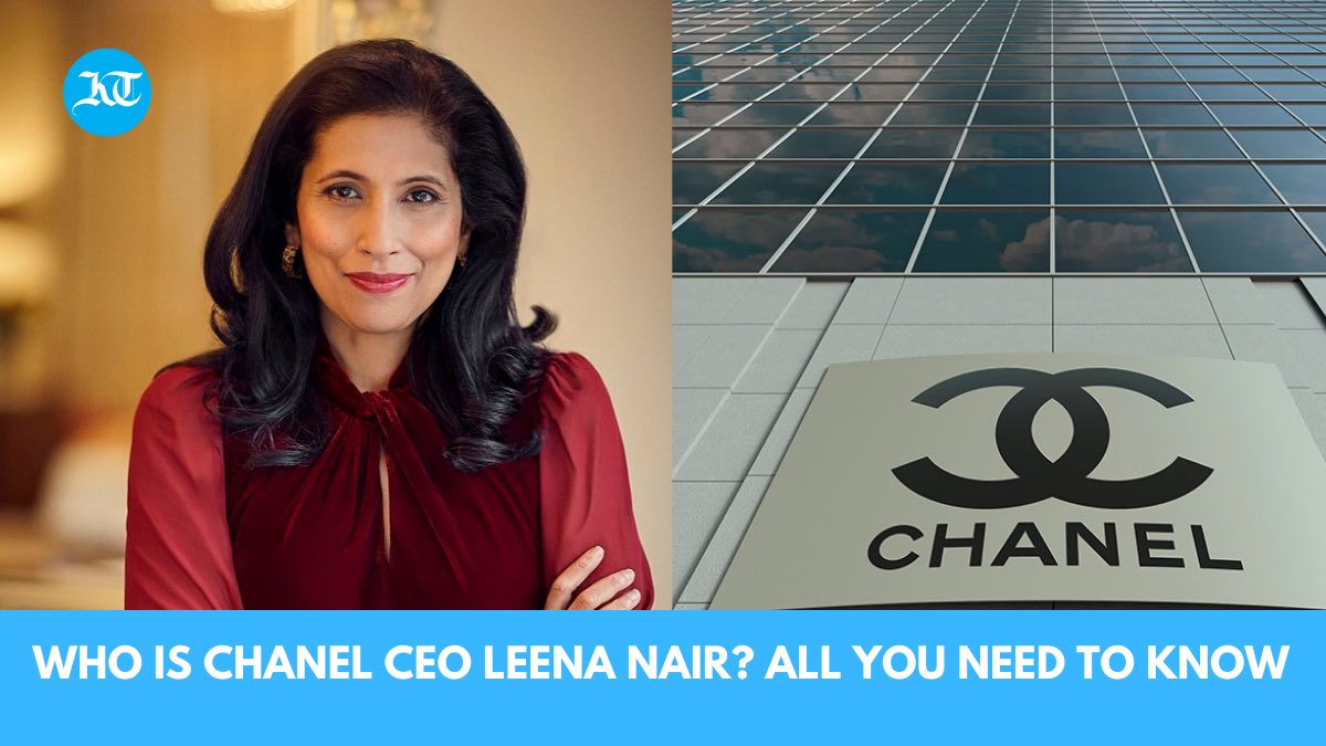khaleejtimes's tweet photo. French fashion house #Chanel named #LeenaNair, an executive from Unilever, as its new global CEO on Tuesday, picking a consumer goods veteran to run one of the world's biggest luxury goods groups.

Here are some little-known facts about Nair. https://t.co/4fx9XJlOqc
