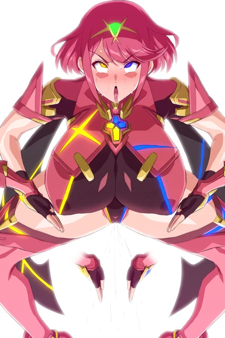 skeb納品しました☺ 
「ゼノブレイド2のホムラにハイグレ洗脳をお願いします
めちゃくちゃ下品な感じでお願いします」 https://t.co/Z7EyqSpoPS 