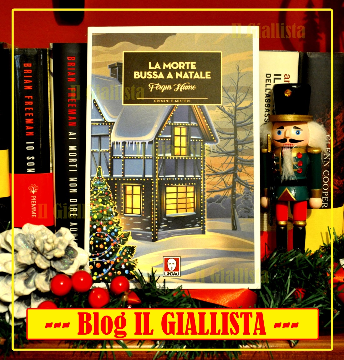 GiallistaIl's tweet photo. il #NuovoArrivo nella libreria de #IlGiallista è il giallo classico #LaMorteBussaANatale di #FergusHume, edito da @EdizioniLindau. #GialloNatalizio #GialloClassico #GialloClassicoInglese
Qual è il vostro?
https://t.co/XvjiJAup5O https://t.co/UHqsNGPnw2