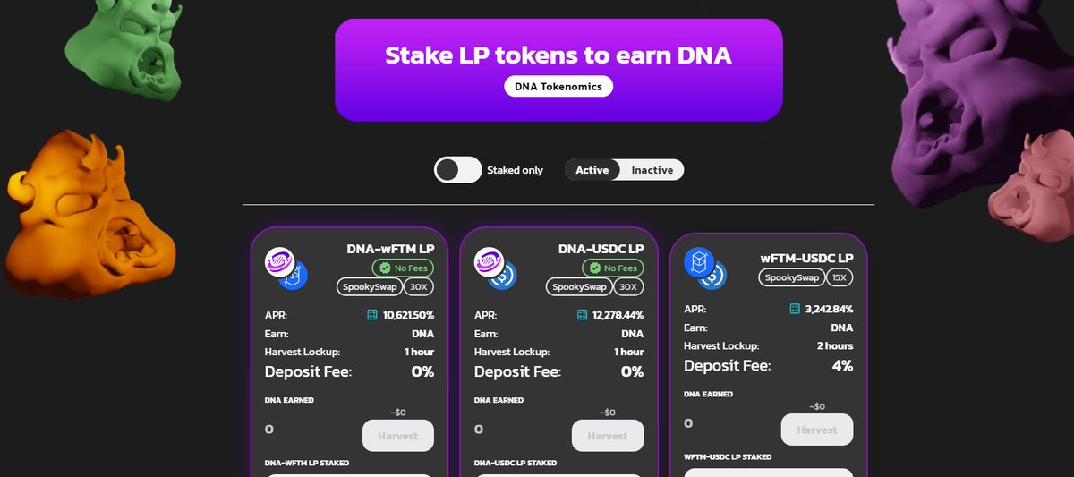 APR is high, TVL too, token gain in value, what else?

Good to farm on <a href="/Genesys_ftm/">GeneSys - FARMS ARE LIVE!</a> !

#FTM #Fantom #DeFi #YieldFarming