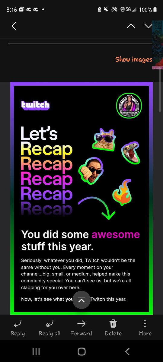 XoRubyChann's tweet photo. My #twitch #streamingrecap and this isn't even a whole year, I only been streaming since August, and you guys have been amazing. I already am starting to feel better and still fixing things up. Things are looking good to pick steams back up next week ❤️ https://t.co/gD1YvPzGYC