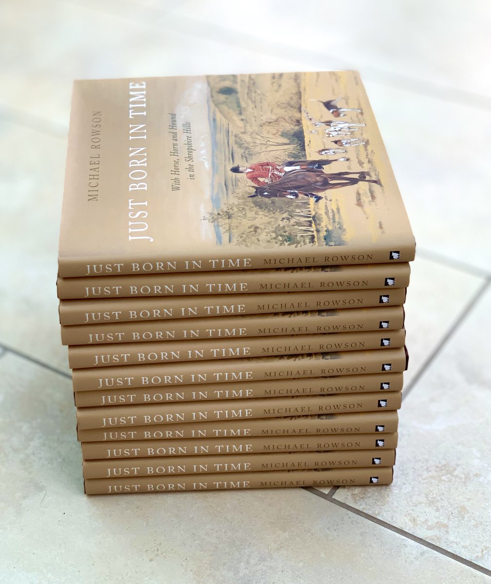 Dad's book is selling fast.  If you want one before Christmas please email me by Friday 17th December, details on the website: justbornintime.co.uk
#huntinghistory #localinterest #Shropshire #Horse #Horn #Hound #Hunting #Countryside #Countrysports #Carriagedriving