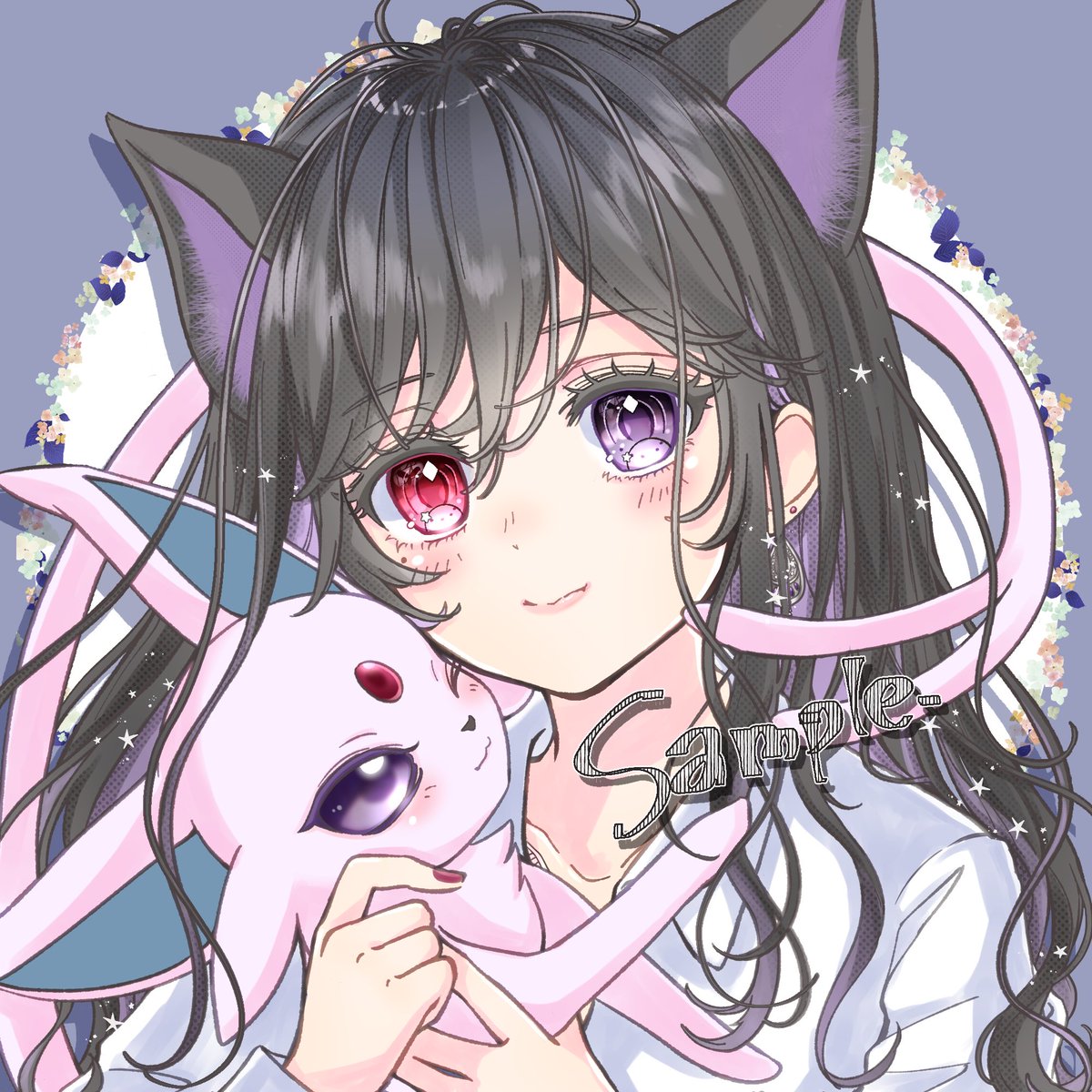 アイコン作成させて頂きました☺♥️ #アイコン企画 #イラスト企画