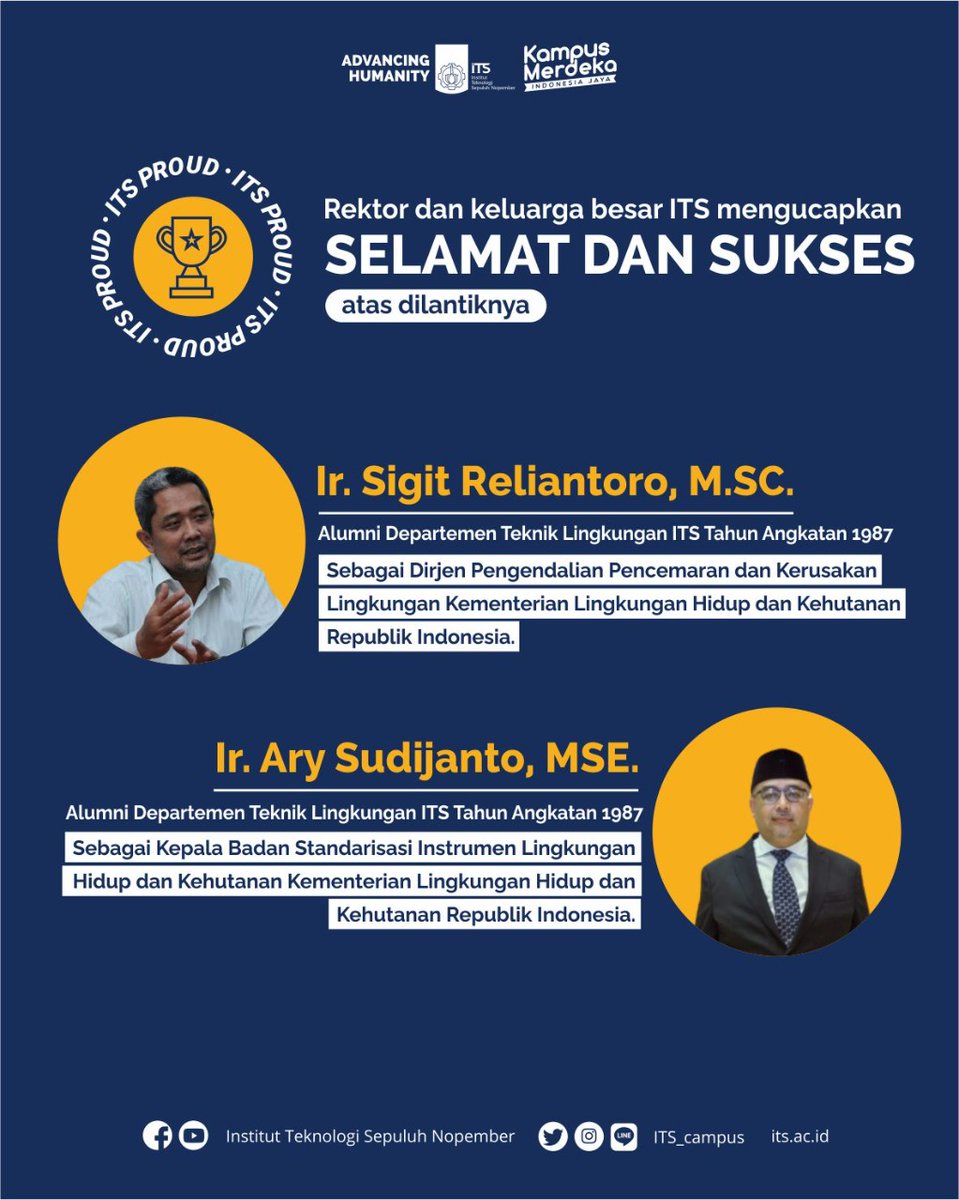 Institut Teknologi Sepuluh Nopember tweet media