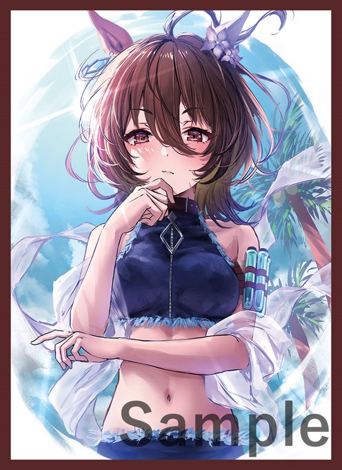 冬コミ 新作情報
「タキオン」のスリーブとプレイマットになります。イラストはmisekiss様(@misekissillust)になります!
※少数頒布となります。 