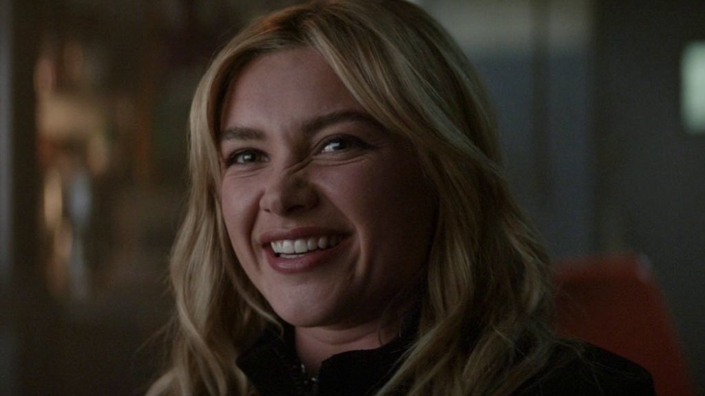 bestofpugh's tweet photo. I think we can all agree that florence pugh as yelena belova in #hawkeye https://t.co/3LfRDROUCE