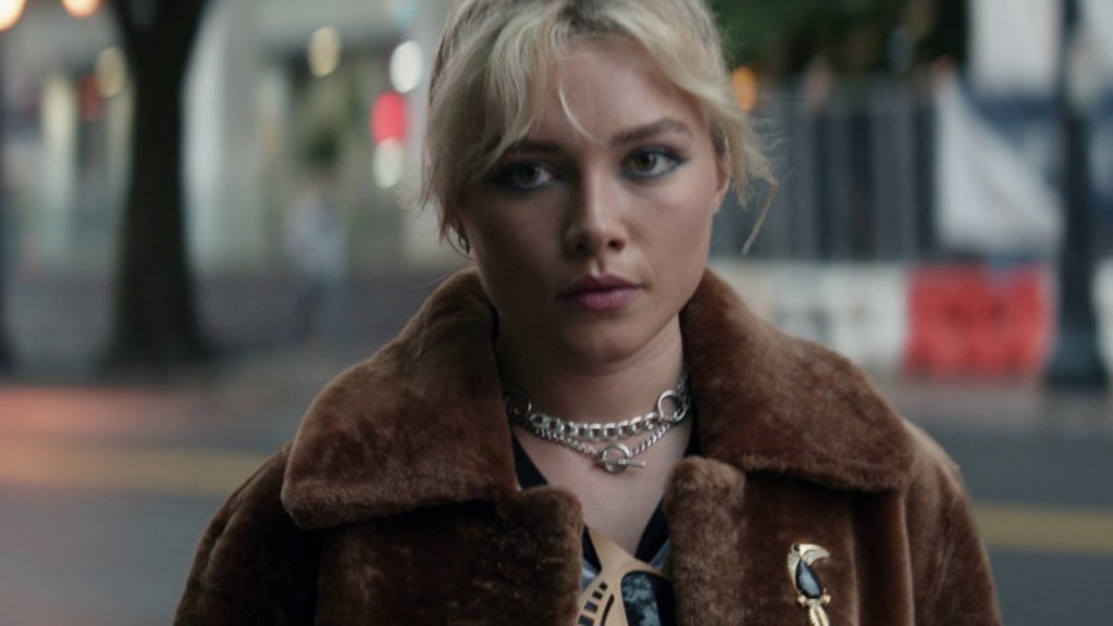 bestofpugh's tweet photo. I think we can all agree that florence pugh as yelena belova in #hawkeye https://t.co/3LfRDROUCE