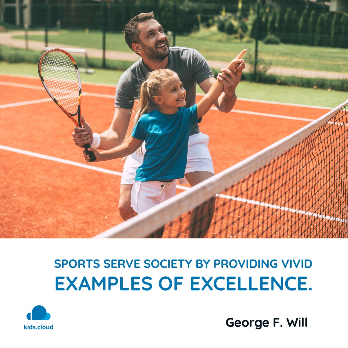 #Sports serve #society by providing vivid #examples of #excellence. #GeorgeWill #kidsdotcloud #software #Luxembourg