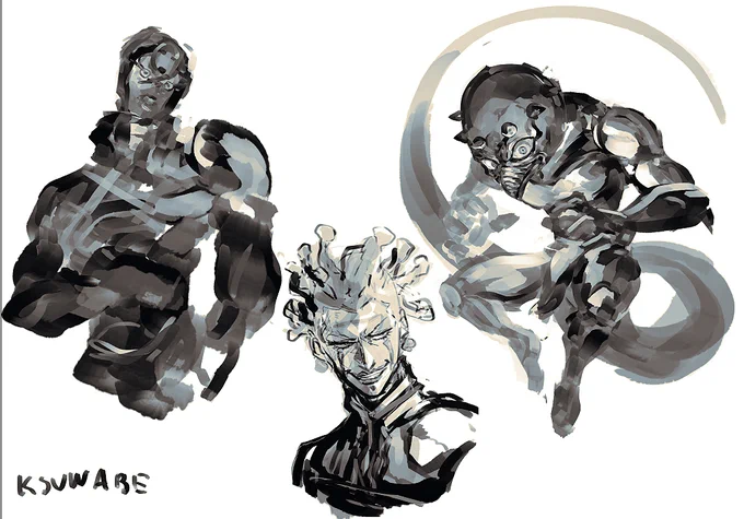 今後描くであろうイラストのらくがき 