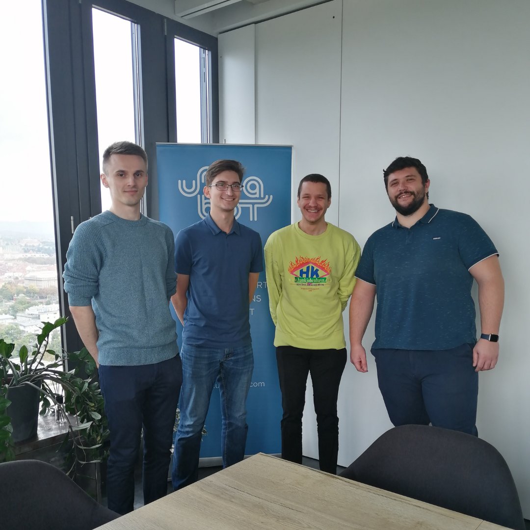 Undabot's tweet photo. Throughout the years Undabot has placed a great emphasis on sharing knowledge with new IT generations. This year we organized our first ever fully online iOS internship. If you’re curious to find out what it was like for our students and lecturers 👉 https://t.co/50cU0c7WSY https://t.co/XSJHPzkCk2