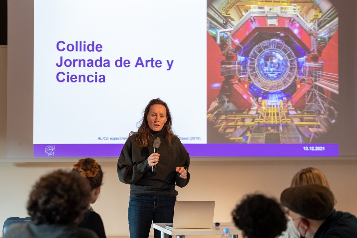 As part of Collide’s collaborative framework between Arts at CERN and <a href="/bcn_ajuntament/">Ajuntament de Barcelona</a>, artists, scientists, curators, and science communicators participated yesterday in a working session reflecting on the challenges and opportunities of art and science practices 💫⤵️