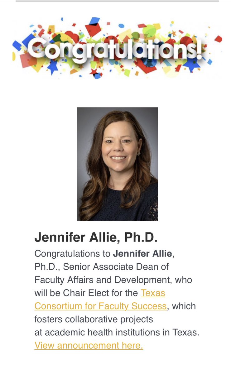 SamirNangia's tweet photo. Congrats @JenniferAllie1 - well deserved! Thanks for being a leader who is listens and promotes growth of our faculty @fwmdschool #medtwitter @judybernas @JannaLuke #MedEd https://t.co/J4ub8oRVzv