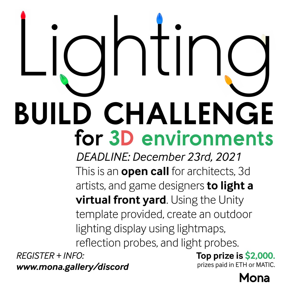 monaverse's tweet photo. 🛠Build to lEarn🛠

💰Top prize is $2000💰

🎉GET STARTED HERE: https://t.co/LMvXCEkmvr https://t.co/kmgNR5LXh7