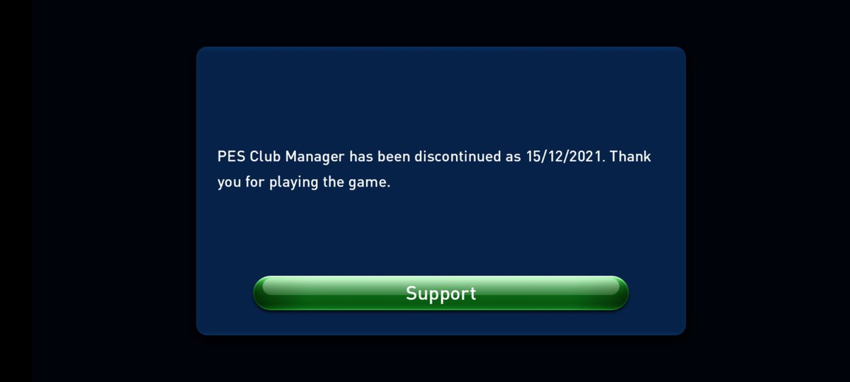 zamogloth's tweet photo. 5 Juni 2015 - 15 Desember 2021.
The end of era. 
Thanks for all you have done. See you. 

#pescm
#pesclubmanager 
#KONAMI https://t.co/Q6e0pFgcmS