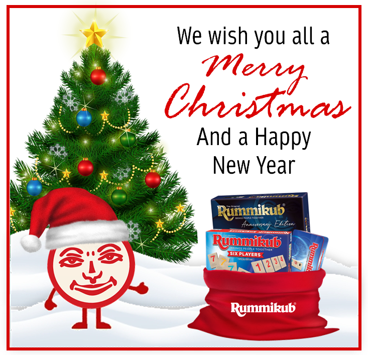 RummikubApps's tweet photo. We wish you all a Merry Christmas and a Happy and Healthy New Year!
#Rummikub #merrychristmas #happynewyear2022 https://t.co/GUtvuyksIL