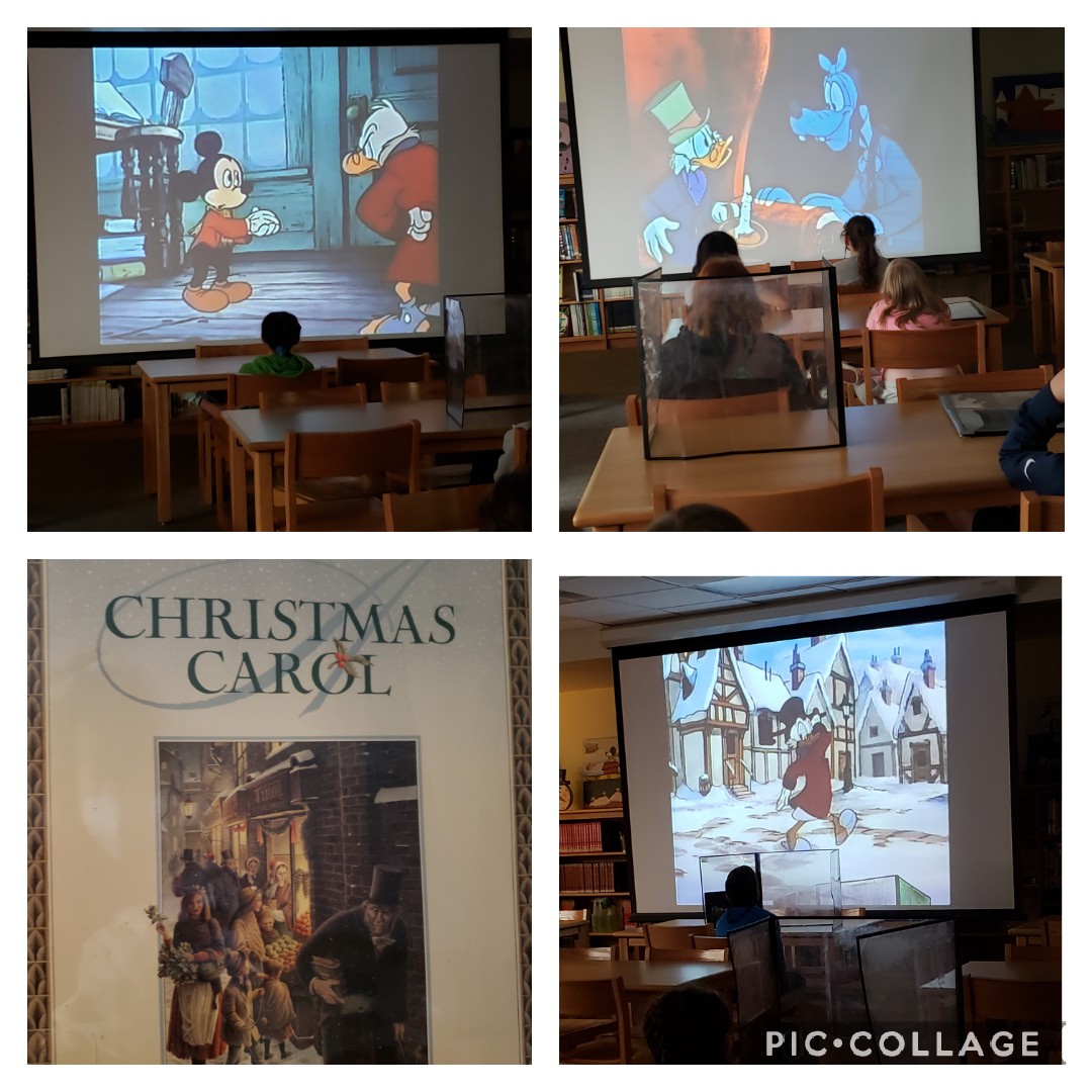 DIS 6th graders enjoy a classic: celebrating the 128th anniversary of Charles Dickens' A Christmas Carol <a href="/DurhamLibraryTX/">DurhamLibrarytx</a> <a href="/CISDLibraries/">CISD Libraries</a> <a href="/Carrollisd/">Carroll ISD</a> @DonDurhamSLC
