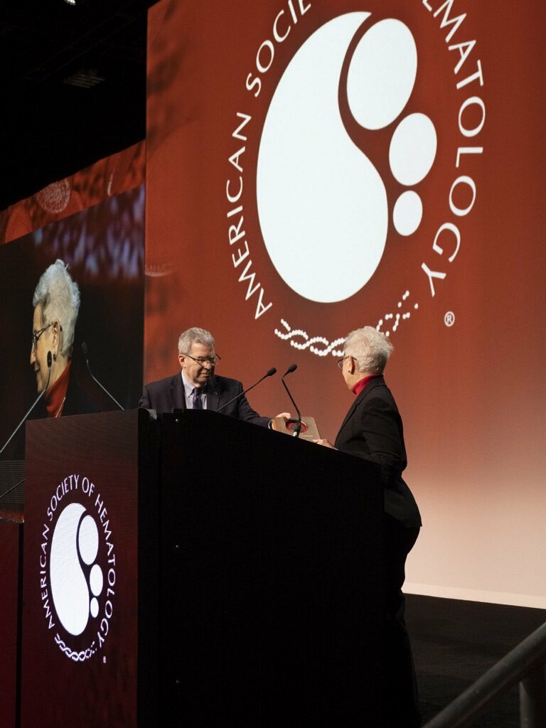 I’d like to wish @MartinTallman#ASHKudos for a terrific year as 2021 ASH President! I look forward to continuing the legacy of past ASH Presidents.#ASH 21