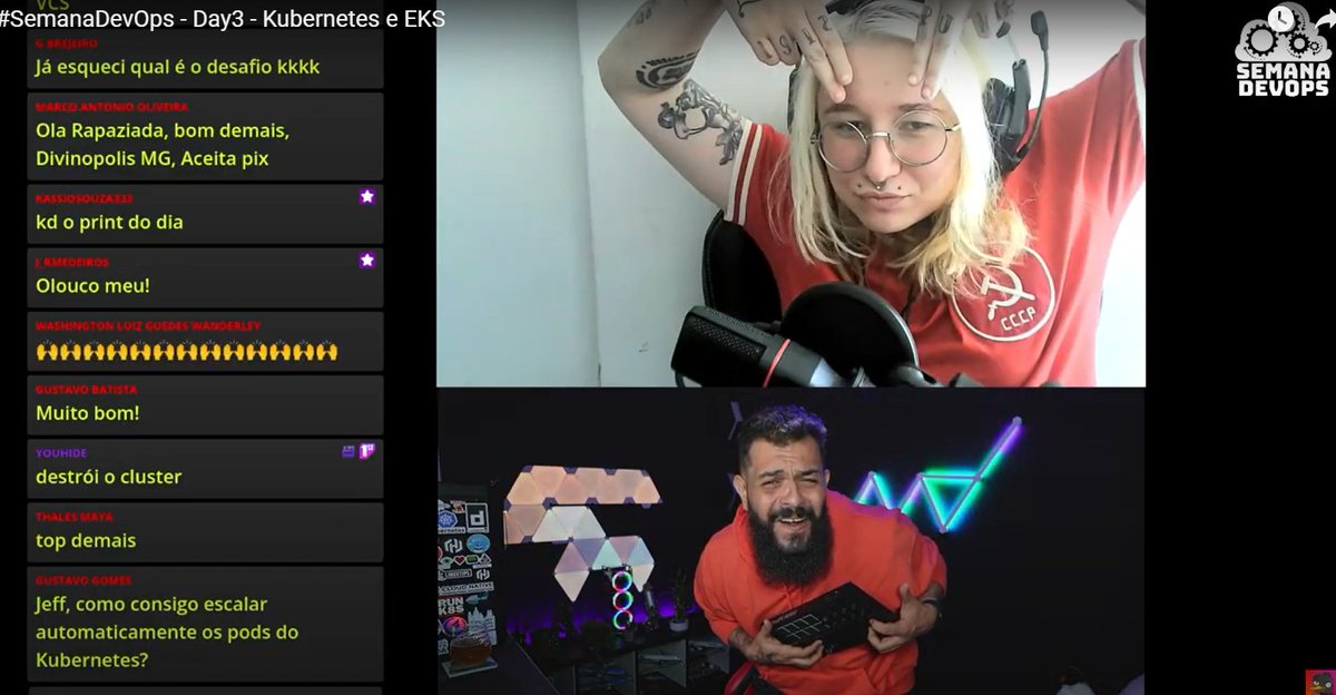 dredias's tweet image. Terceiro dia! #SemanaDevops #EuFui @badtux_ @punkdodevops #VAAIIII