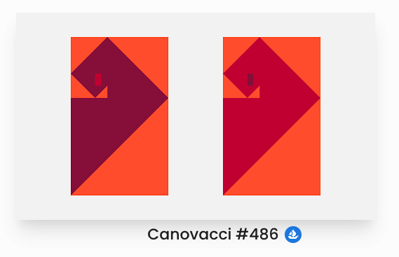 CanovacciArt's tweet photo. 486 vs. 209 โ which one would you pick?
Discover more Canovacci head-to-head pairs on @_poprank!
โก๏ธ https://t.co/QrsdZchKL3
#NFTs #PopRank https://t.co/ZePmFw5bz1