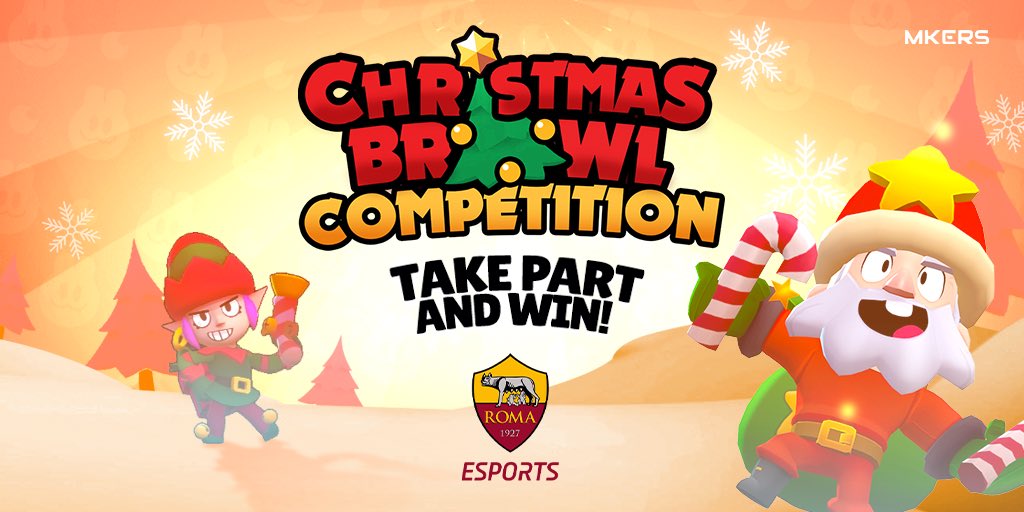 ASRomaEsports's tweet image. 🎮🟨 𝗧𝗔𝗞𝗘 𝗣𝗔𝗥𝗧 &amp;amp; 𝗪𝗜𝗡! 🟥🎄 

The Christmas Brawl Competition will be live on Twitch this weekend! 🔜

If you are in 🇮🇹, join the fun with your team now ➡️ on.asroma.com/BSC