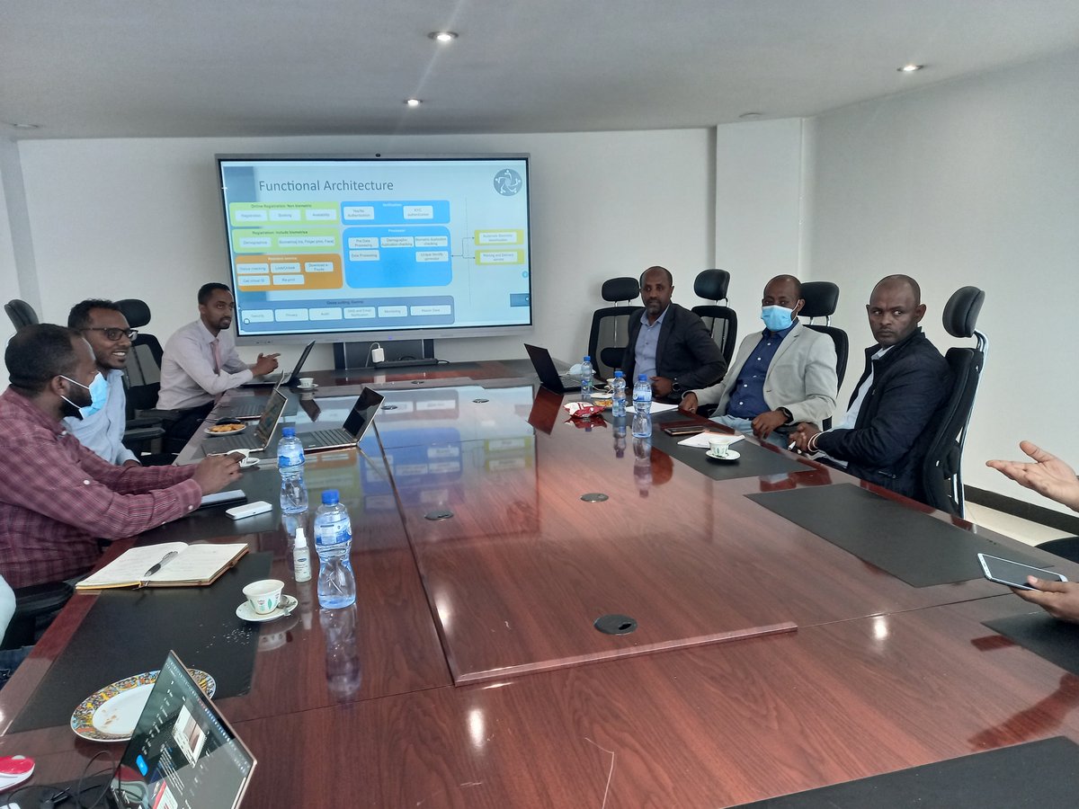 IDethiopia's tweet photo. Both Electronic Single Window and National ID are digital public goods. The two sides discussed about Services Integration.
@IDethiopia 
https://t.co/zwsnEsw6Y0
#አንድሰውአንድነው https://t.co/CJjkZTAvgr