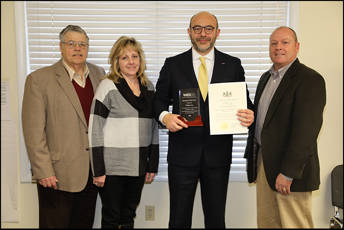WayneEconomic's tweet photo. Congratulations PT! Wayne Economic Development Corporation's 2021 Innovator of the Year.  PT, a manufacturer of HVAC Linesets is WEDCO's 2021 Innovator of the Year for their innovation in manufacturing, product development, workforce development, and business growth. https://t.co/cpRFislotQ