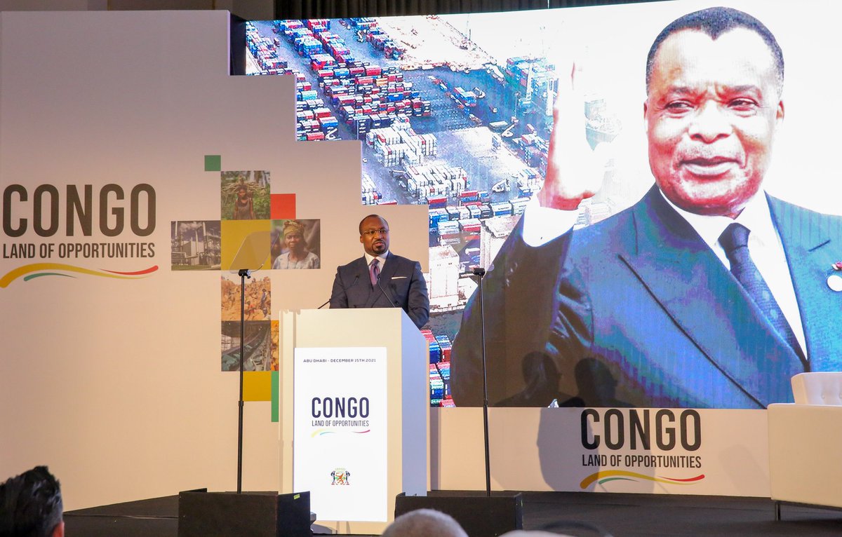 ChristelSassou's tweet photo. J'ai procédé ce 15 décembre à Abu Dhabi à l'ouverture du deuxième volet des rencontres "Congo, terre d'opportunités", édition Émirats arabes unis.

Ces rencontres ont été conçues pour partager avec le secteur privé du monde entier l'ambition qu'a notre pays de se développer. https://t.co/1jfJQbeHrj