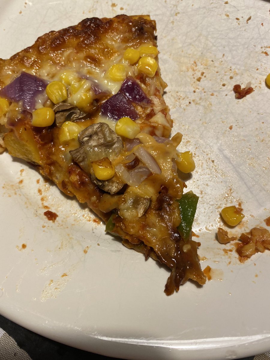 Camballs3000's tweet photo. @AsdaServiceTeam just cooked a pizza I picked up from the freshly made area today (within date) it’s obviously off. It’s a funny colour and texture https://t.co/ghzLeXvjZk