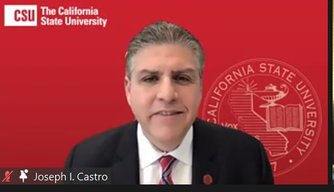 AudreyEDow's tweet photo. 🚨Chancellor @JosephICastro announces @calstate committee reviewing admissions will recommend to Board of Trustees elimination of SAT/ACT in admissions permanently. The Board will hear an informational item in January & it will come to a vote in March 🚨@CollegeOpp #ShutOutReport https://t.co/HgfkzkAKGL