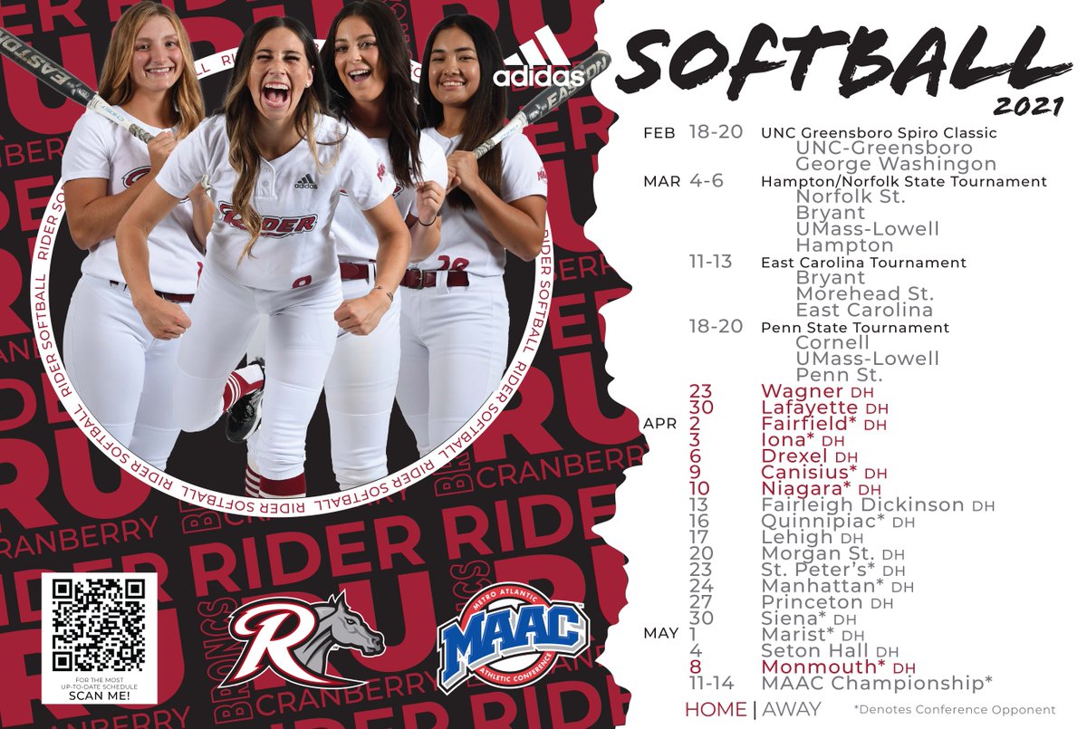 Rider Softball tweet media