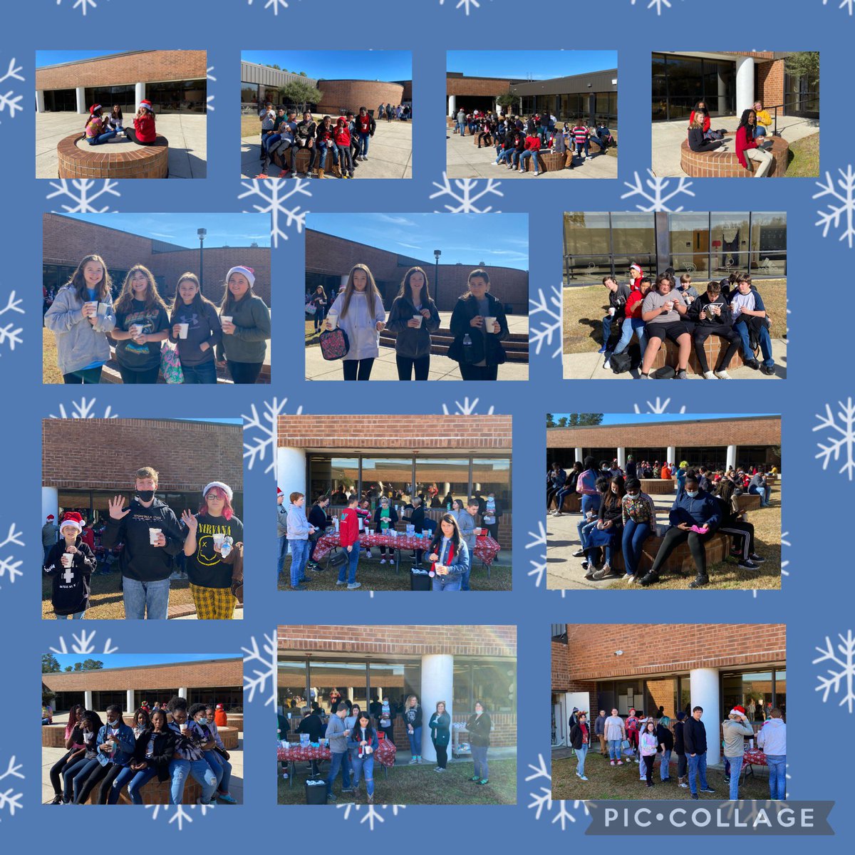 MsmauldinC's tweet photo. 7th Grade enjoying their Hot Cocoa! #GSFTrojanStrong #weLoveOurStudents https://t.co/WEA2ZgwuQ1