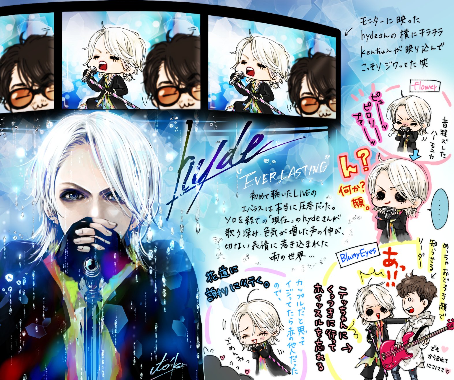 トムコ ラニバfate余韻 Hydeさん In さいたまスーパーアリーナ もう１日目と２日目がごっちゃになってるけど 花道行く度ファンサの鬼で美しいと可愛いの権化でしたありがとうございます スイブレはもう寒いのかな Ww赤リップにはびっくらした