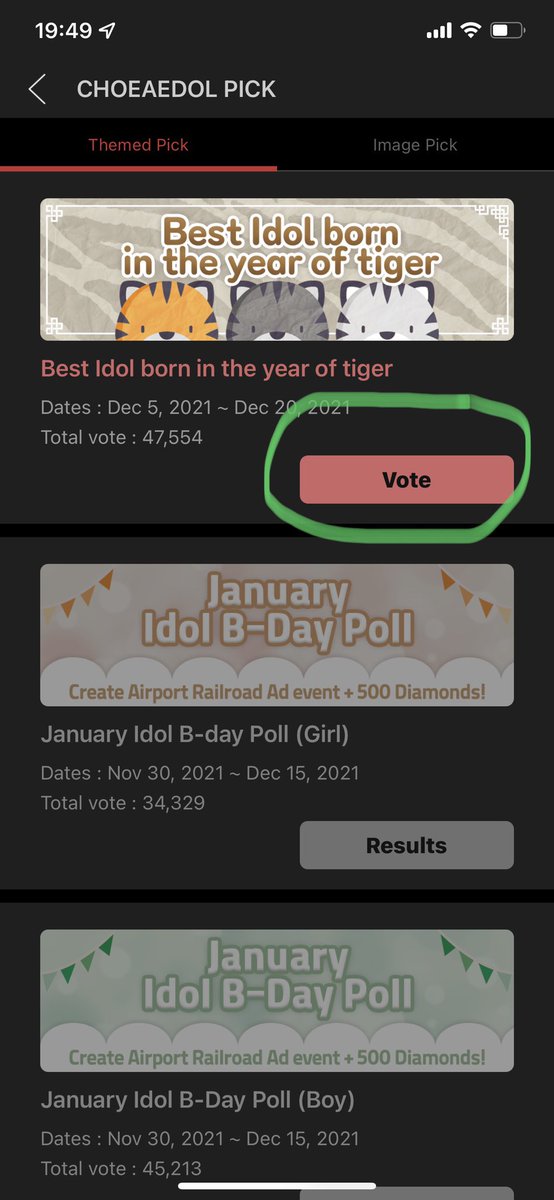 Hyoloml's tweet photo. Let’s maintain the position! 
You don’t even need to watch ads, just open the app and press the button 😊

#DAHYUN #다현 #TWICE https://t.co/KMlYZ93huE