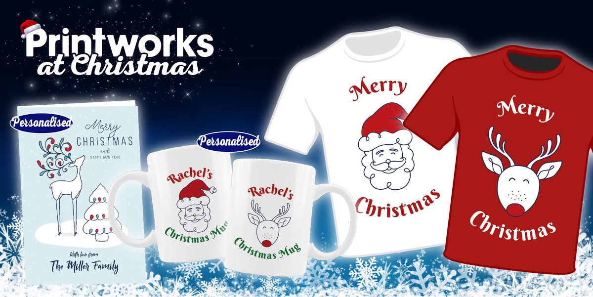 It's not too late to get your personalised Christmas cards and gifts ❄️ 🎁

printworksatchristmas.com

#printworkschester #christmasiscoming #christmas2021 #personalisedchristmas #personalisedgifts #christmasgifts #christmasdecorations #christmasdecor #chester #supportlocal
