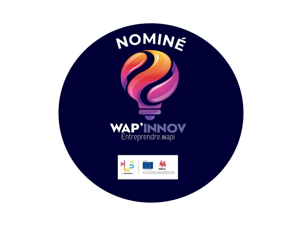 Notre solution de gestion et d'optimisation du chauffage  nominée au concours Wap'Innove 2021 qui récompensera l'entreprise la plus innovante de Wallonie Picarde sur base des deux critères suivant: l'innovation et la pertinence économique. snugr.be